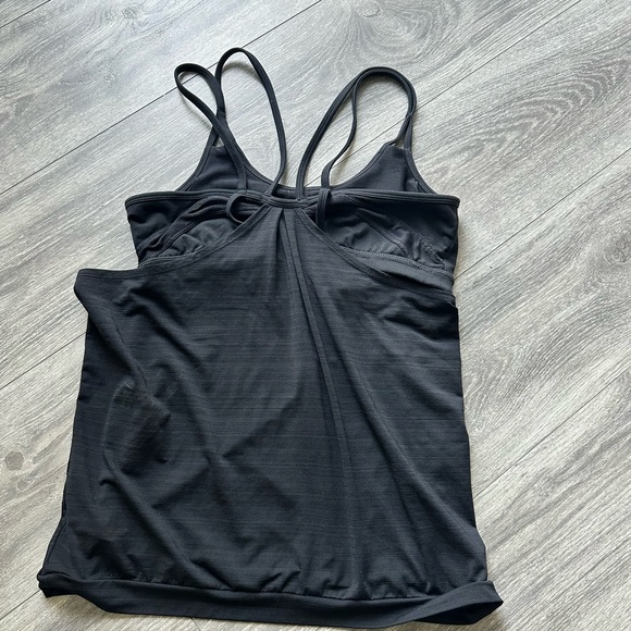 Athleta Black Strappy Tank Top - Picture 4 of 7